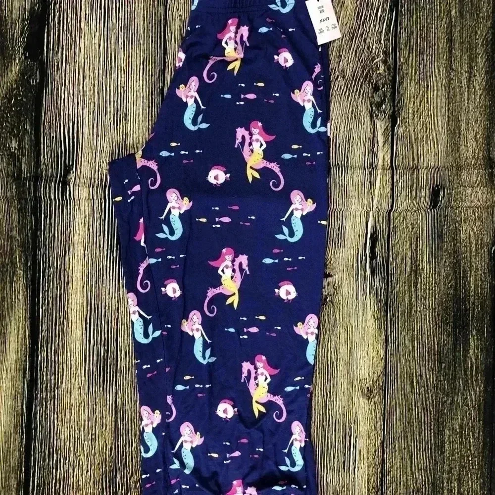 Munki Munki Mermaid Capri Lounge Wear - Picture 2 of 5